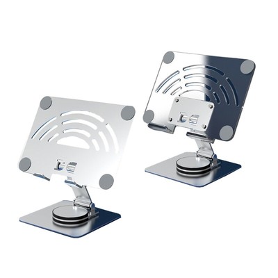 Adjustable Aluminum Tablet Stand 360 Degree Rotating Desk Holder for Tablets