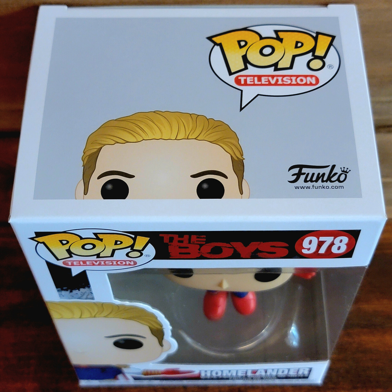 Funko Pop! Homelander #978 - The Boys / Pop Television, Figurine Vinyle Collection (Occasion)
