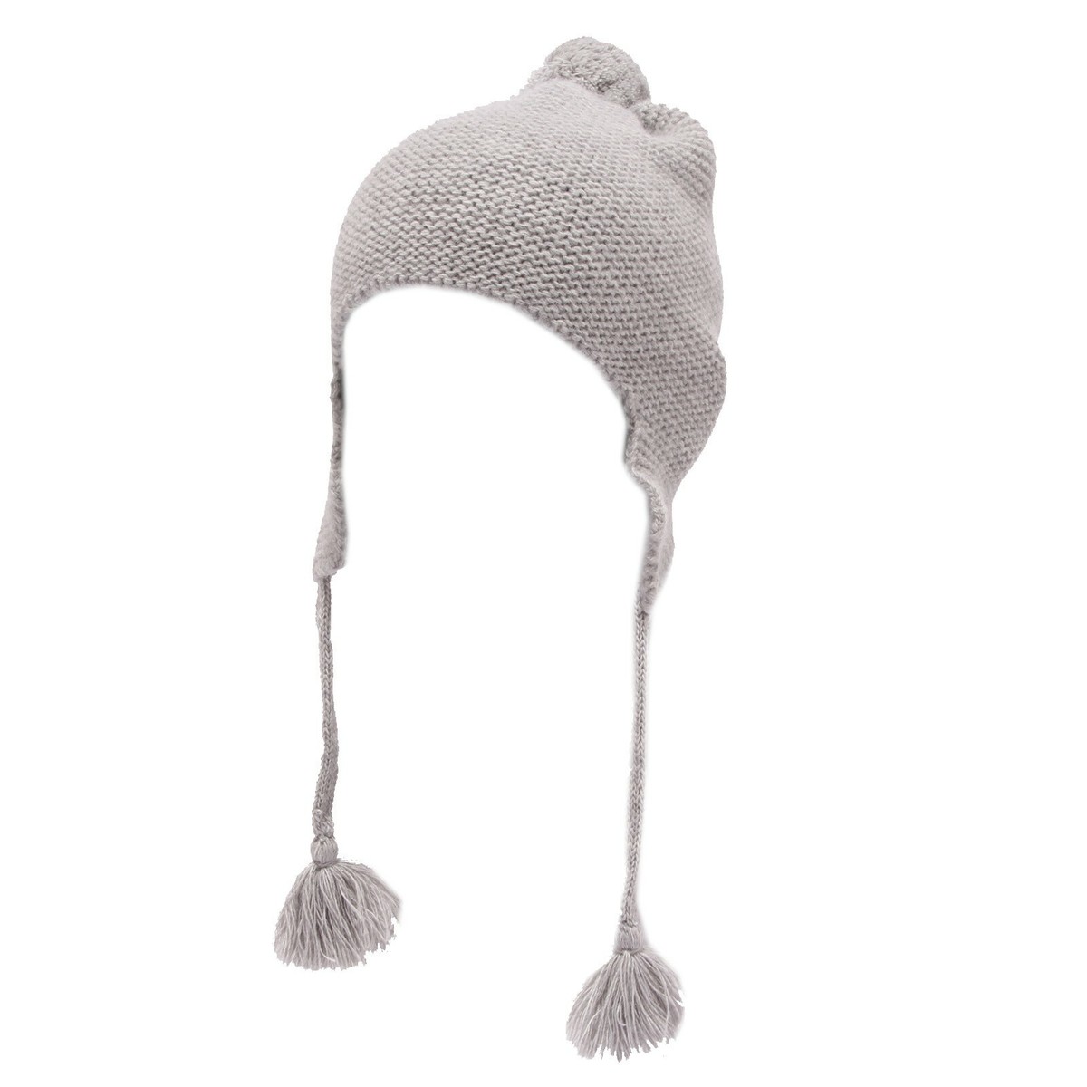Bonnet Enfant Il Gufo - Laine Vierge Grise - Réf. 4831Z - Neuf Avec étiquettes