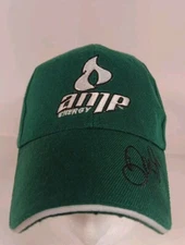 Dale Earnhardt Jr AMP Energy Racing Vap Green Strap Back Hat Nascar