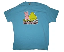 Inova Blood Donor Services tee shirt - "My Peeps are Blood Donors," Men's XL