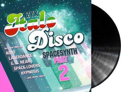 Various Artists ''ZYX Italo Disco Spacesynth vol.2'' Vinyl LP NEU 2022