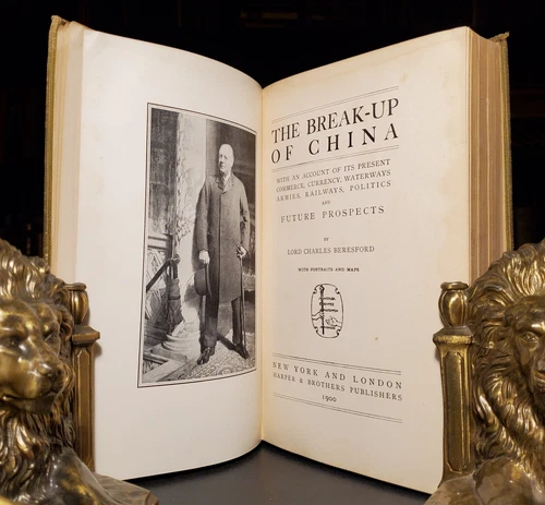 1900 The Break-Up of China Lord Charles Beresford Folding Maps 2nd Printing - Picture 7 of 15