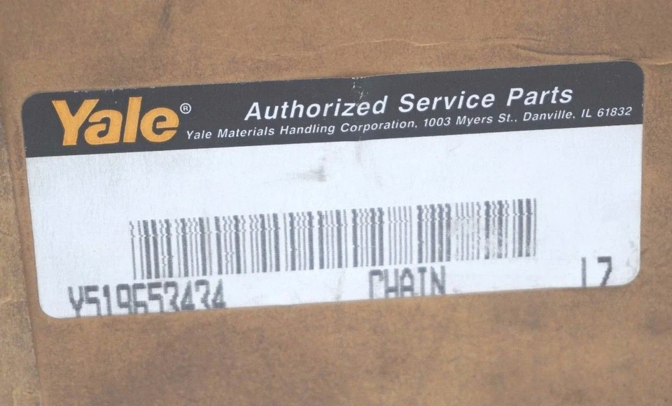 NEW YALE Y519653434 CHAIN - Image 2 of 2