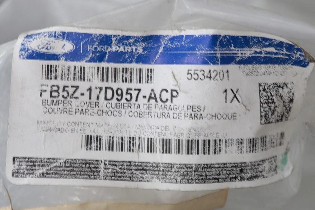 NEW OEM Ford Front Bumper Cover FB5Z-17D957-ACP Explorer 2016-2017