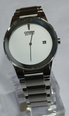 Citizen Eco Drive 40mm Jumbo Stainless Steel Watch J165 - S086884