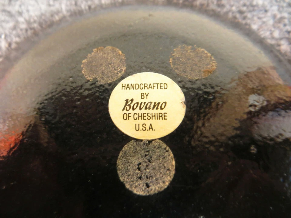 Эмаль художественное блюдце Бовано эмаль MCM маленькая птица поместье необычный подарок красивый XB - Изображение 3 из 3