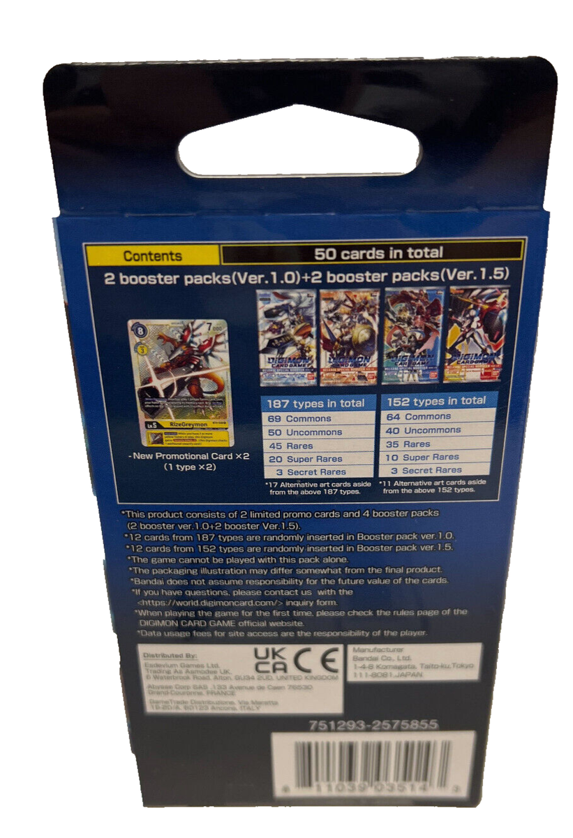 Digimon Premium Pack Set 01 - PP01 | eBay