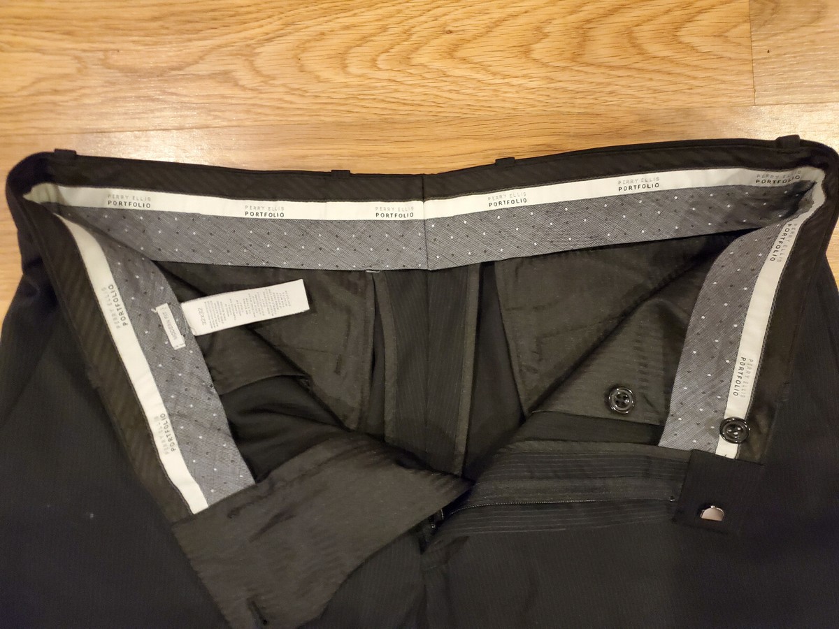 Perry Ellis Men's Portfolio Modern-Fit Dress Pants | eBay
