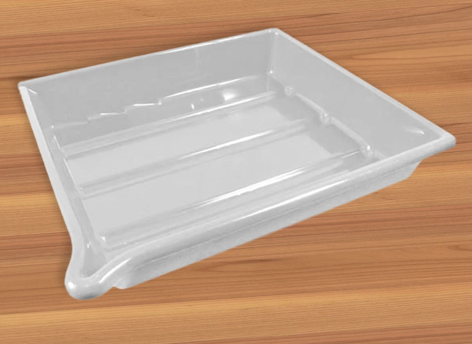 Bacinella 20x25 Paterson camera oscura bianco e nero Darkroom colore bianco