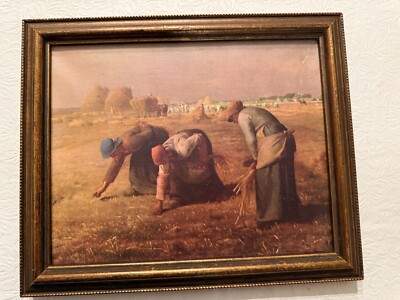 *The Gleaners 1857 by Jean-Francois Millet copy-#266 La Maison Centenaire-Paris*