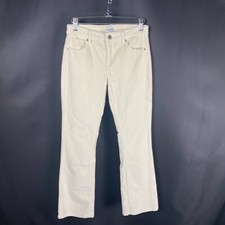 RSQ Girls Size 14 Cream Corduroy Low Rise Flare Leg Pants NWT