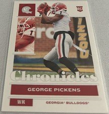 2022 Chronicles Draft Picks Football George Pickens Georgia Bulldogs Rookie #21