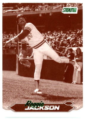 2024 Topps Stadium Club Reggie Jackson #276 Sepia Parallel