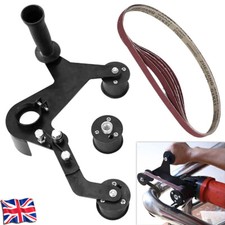 M14 Grinder Pipe Tube Belt Sander Attachment For Angle Sanding Machine New Kit