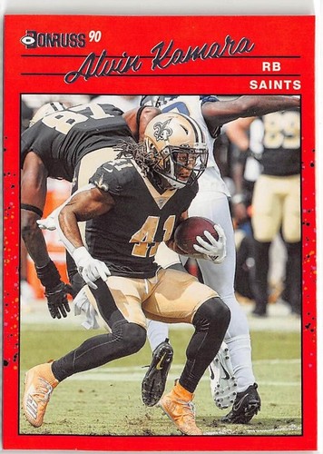 2020 Panini Donruss | Alvin Kamara (Retro 1990 Insert) R90-AK New ...