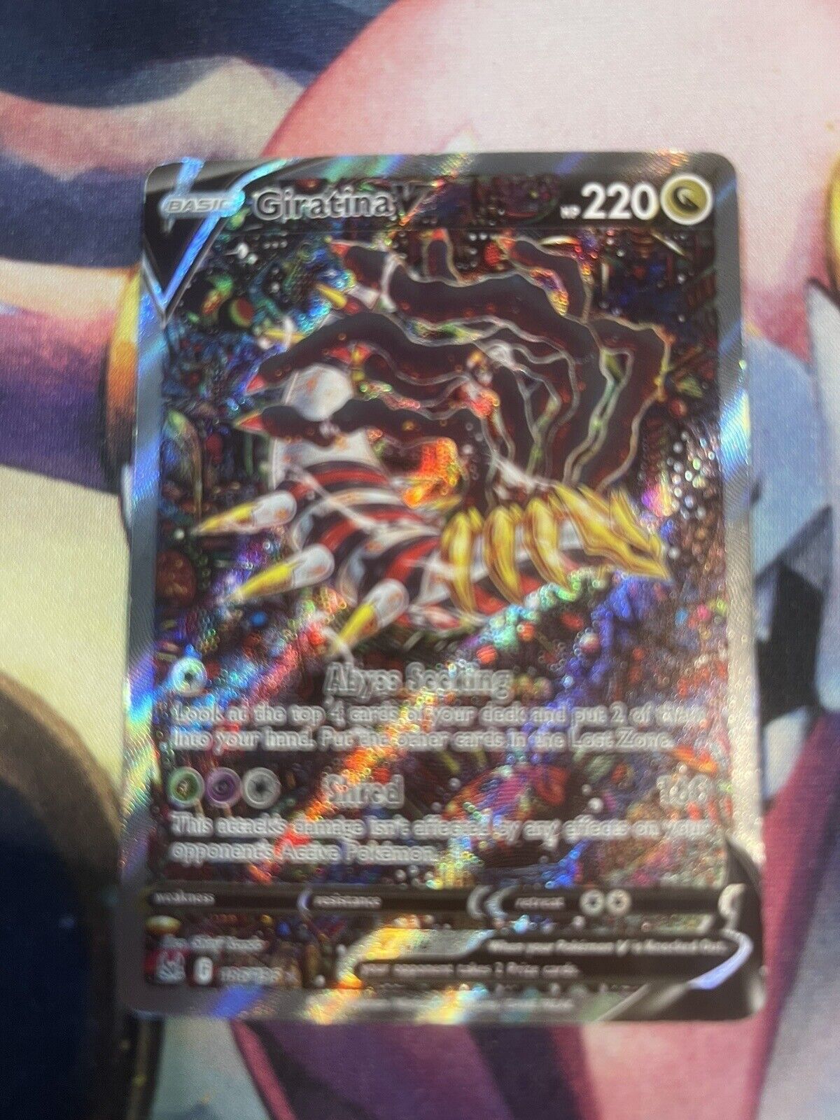 Mavin  Pokémon TCG Giratina V Sword & Shield - Lost Origin 186/196 Holo  Ultra Rare