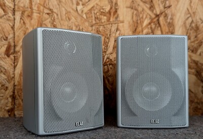 PAAR * ELAC CINEMA 05 SAT * 2-Wege Surround Lautsprecher Satellit * silber 60W