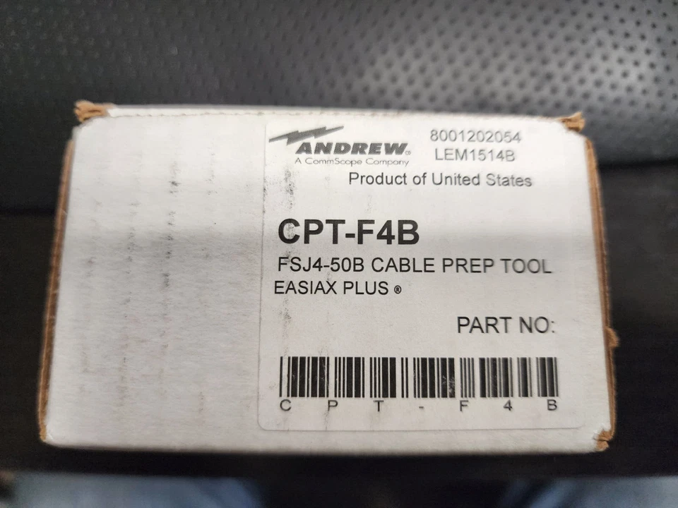 ANDREW/Commscope CPT-F4B Cable Prep Tool NEW!! - Image 2 of 2