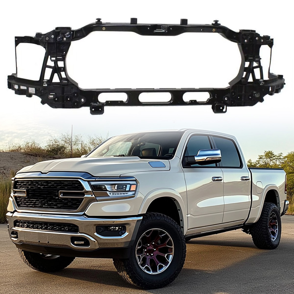 68197334AA Radiator Support Core Assembly For Ram 1500 68197334AA Radiator Support Core Assembly For Ram 1500