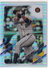 2021 Topps Chrome NPB #184 Ryutaro Umeno Refractors