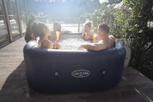 Lay-Z-Spa Hawaii Hot Tub, 140 AirJet Massage System Inflatable Spa - Picture 5 of 5