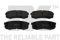 Bremsbelagsatz Scheibenbremse NK 224538 FüR Toyota Mitsubishi Land Cruiser Prado