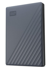 WD MY PASSPORT works with USB-C 6TB Festplatte USB3.0 WDBY3J0060BGY GRAU