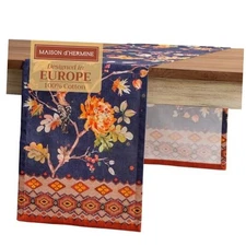  Table Runner 100% Cotton 14.50" x 108" (Single Layer) 06 - Kelim - Infinity