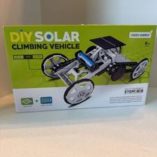 DIY Solar Climbing Vehicle Building Kit STEM Educational Toy. Unbuilt, In Box
