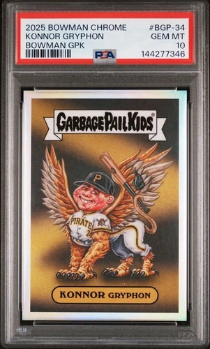 2025 BOWMAN CHROME BOWMAN GPK KONNOR GRIFFIN PSA 10 - Pittsburgh Pirates