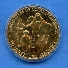 1973 Samuel Adams - Revolution Bicentennial 1 1/2" Bronze Medal US Mint #20