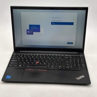 Lenovo ThinkPad E15 Gen 2 Intel Core i7-1165G7 16GB RAM 512GB SSD 15.6'' Laptop B