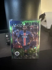 2024-25 Topps Chrome Randal Kolo Muani Northern Lights #156 PSG Refractor