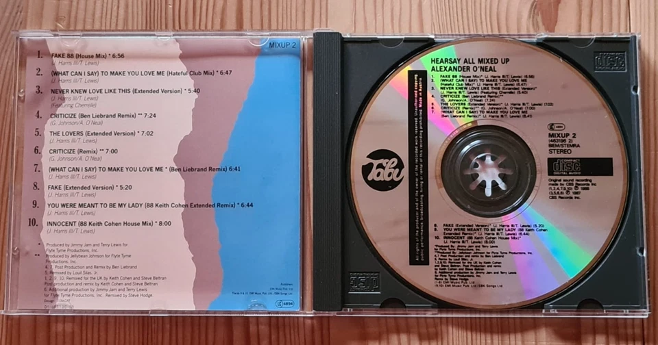 Alexander O'Neal - All Mixed Up (CD, 1988) - Bild 2 von 3