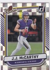 2024 Panini Donruss - The Rookies J.J. McCarthy #TR-1 (RC)