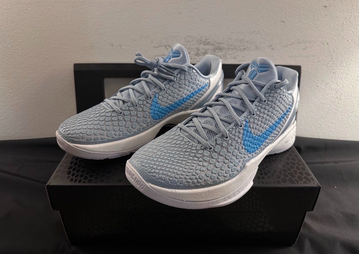 Size 8 - Caitlin Clark x Nike Zoom Kobe 6 Protro Light Armory Blue
