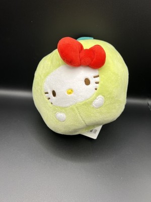 Sanrio Hello Kitty costume apple green plush NWT. 5 inches