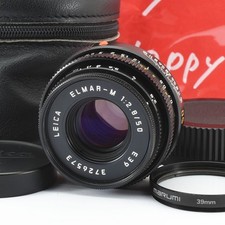 [MINT] Leica Elmer-M 50mm f/2.8 black E39 M mount lens From JAPAN #240402h
