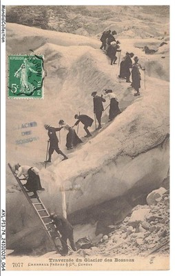 AYLP13-1461-74 - Überquerung Des Gletscher Des Bossons
