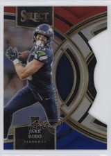 2023 Panini Select Premier Level Red & Blue Prizm Die-Cut Jake Bobo #149 16em