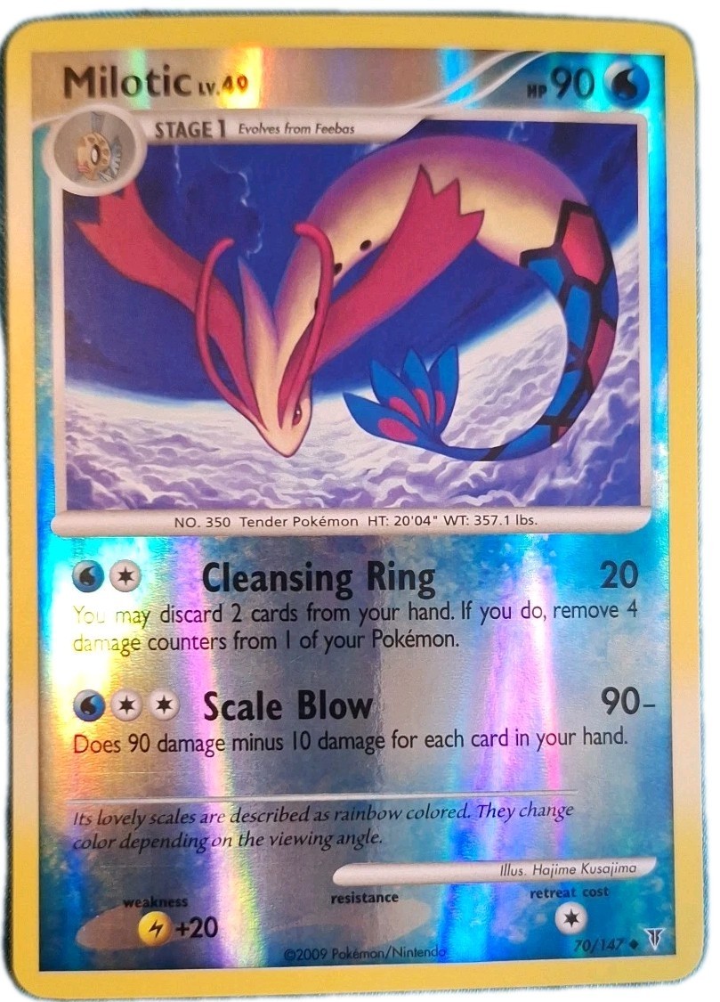 Pokémon TCG Milotic Supreme Victors Reverse Holo 70/147 M/NM TOP LOADED NEW