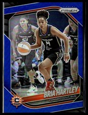 2025 Panini Prizm WNBA 86 Bria Hartley Connecticut Sun Blue 198/199