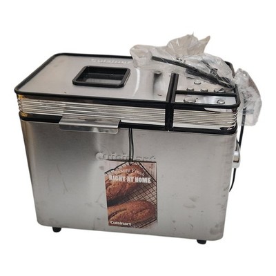 Cuisinart CBK-200 Convection Bread Maker Stainless Steel Programmable 2lb Loaf