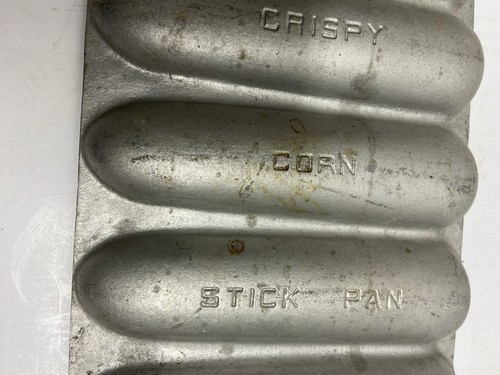 13”x 5.5” VTG Cast Iron Crispy Corn Bread Stick Pan Leiter Products St Louis MO - Bild 8 von 10