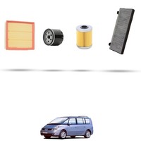 Hoffcar Set Service - 4 Filter Kompatibel Mit Renault Espace IV 1.9 DCI 85Kw