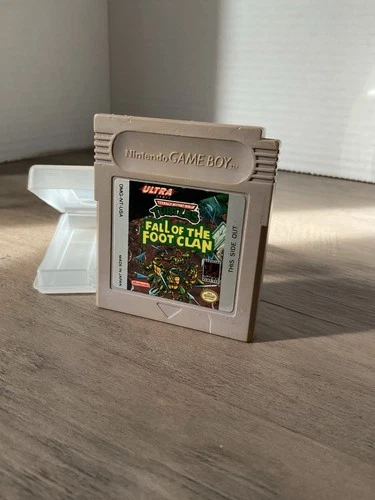 TEENAGE MUTANT NINJA TURTLES FALL OF THE FOOT CLAN TMNT Gameboy Cart Only