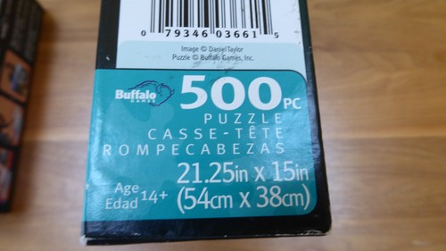 Eyes of the Wild Mountain Gorilla Daniel Taylor 500 Piece Puzzle Buffalo Games - Picture 12 of 14