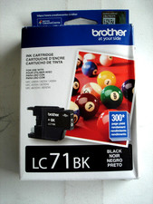 Brother LC71BK Black Ink Cartridge EXP 04/2023+