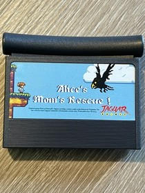 Alice&rsquo;s Mom&rsquo;s Rescue Atari Jaguar Complete In Box with Manual & Hard Case
